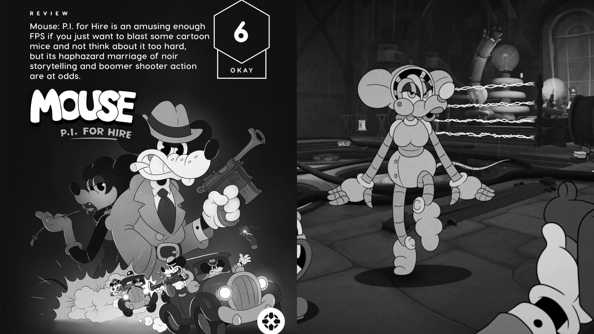 La review de IGN a Mouse P.I. For Hire incendia las redes: un 6/10 con argumentos muy cuestionados