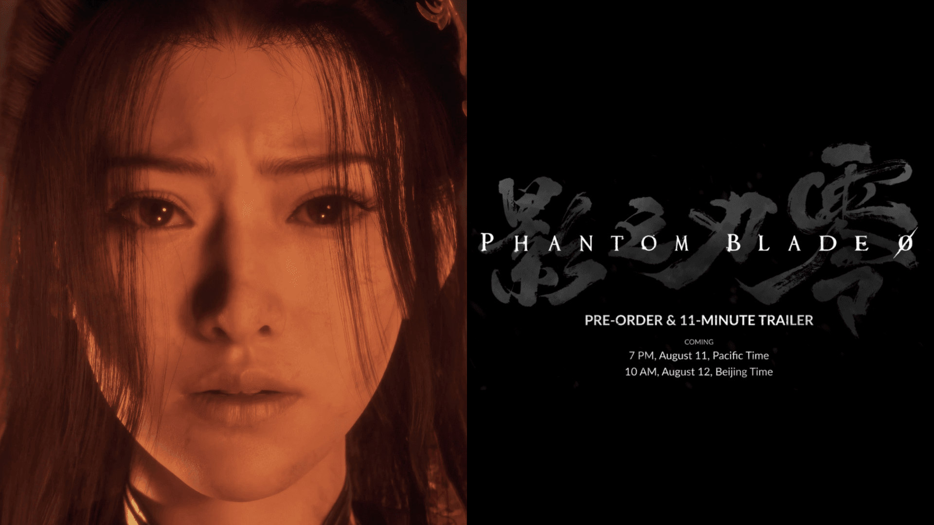 Phantom Blade Zero lanzará un tráiler de 11 minutos y abrirá reservas el 11 de agosto