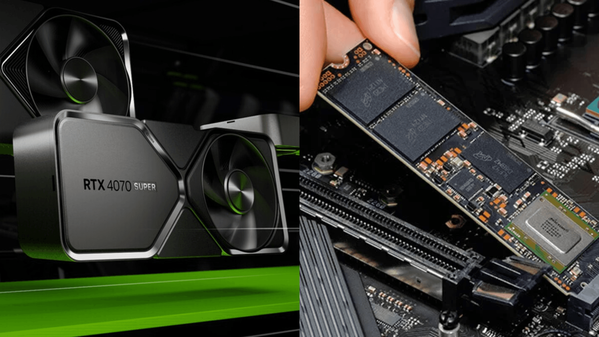 NVIDIA estaría trabajando en usar el SSD como VRAM extra en las futuras GeForce